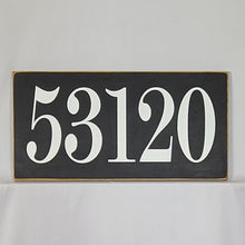 Load image into Gallery viewer, 53147 Large Zip Code Wooden Signs