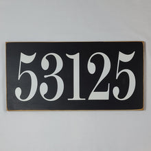 Load image into Gallery viewer, 53147 Large Zip Code Wooden Signs