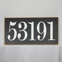 Load image into Gallery viewer, 53147 Large Zip Code Wooden Signs
