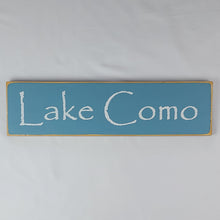 Load image into Gallery viewer, Lake Como Wooden Sign