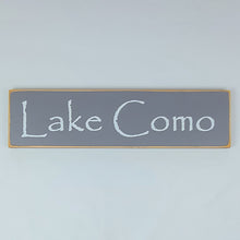 Load image into Gallery viewer, Lake Como Wooden Sign