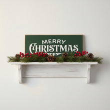 Load image into Gallery viewer, Merry Christmas Wooden Sign
