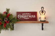 Load image into Gallery viewer, Merry Christmas Wooden Sign
