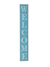 Load image into Gallery viewer, Welcome Vertical Wooden Sign
