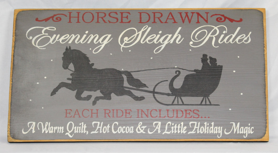 Evening Sleigh Rides