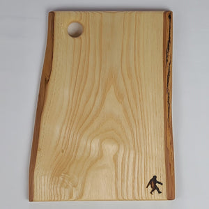 Ash Live Edge Cutting Board Serving Platter