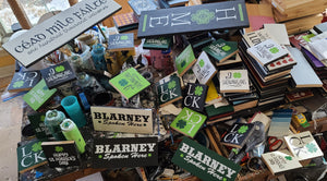 Blarney Spoken Here Wooden Joking Irish Wooden Sign